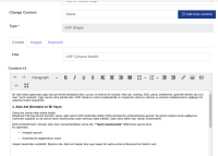 KRP CMS Infrastructure